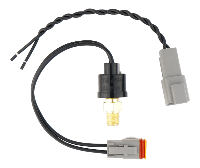 DeatschWerks 1/8th NPT 15psi Hobbs Switch with Pigtail - BLOX Racing