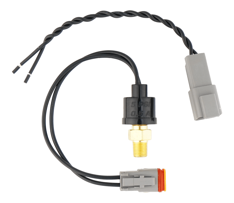 DeatschWerks 1/8th NPT 5psi Hobbs Switch with Pigtail - BLOX Racing