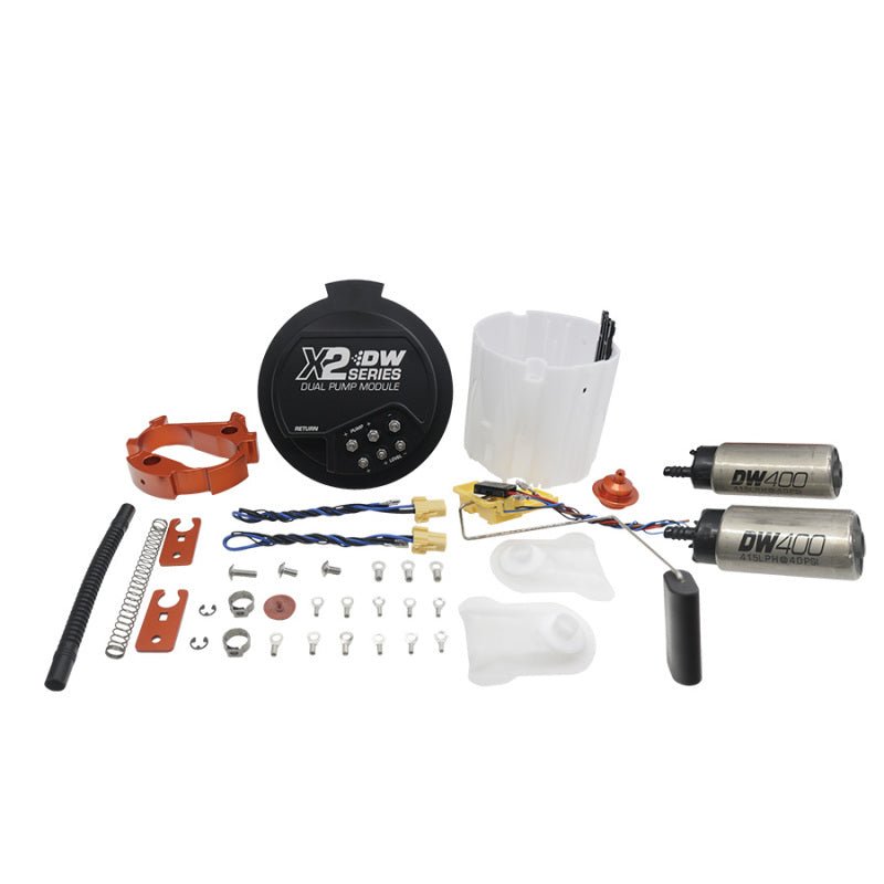 DeatschWerks 2006+ Hemi X2 Series Fuel Pump Module w/ Dual DW400 Pumps - BLOX Racing