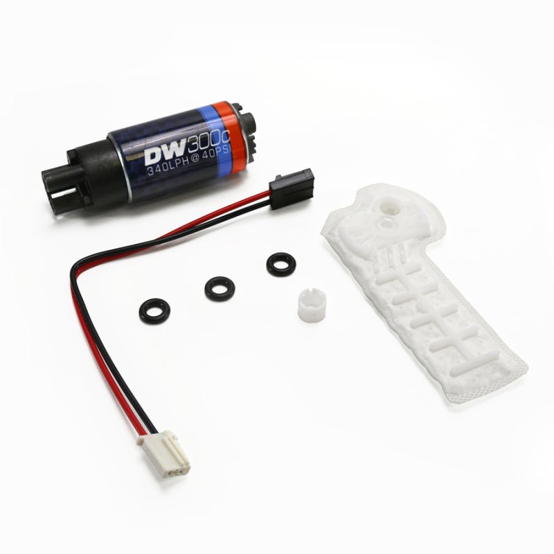 DeatschWerks 22 - 24 Subaru WRX / 21 - 24 BRZ/GR86 DW300C Series 340lph Compact Fuel Pump W/ Install Kit - BLOX Racing