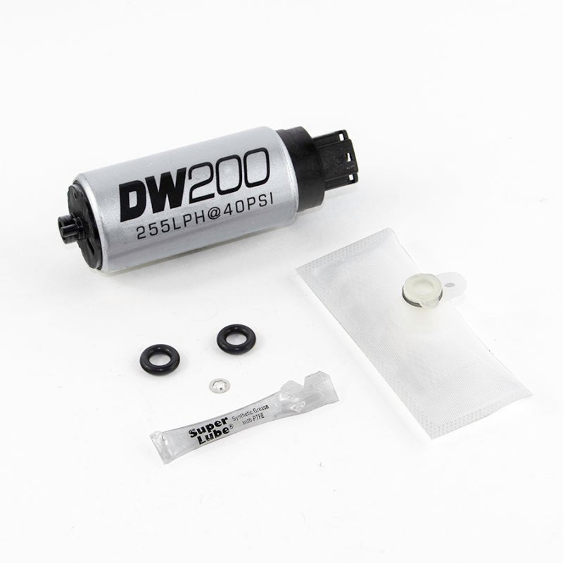 DeatschWerks 255 LPH In - Tank Fuel Pump w/ 08+ Hyundai Genesis Coupe / 10 - 13 Kia Forte Set Up Kit - BLOX Racing