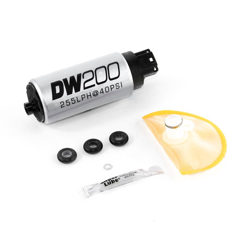 DeatschWerks 255 LPH In - Tank Fuel Pump w/ 10+ Legacy GT/03 - 08 G35/350Z Set Up Kit - BLOX Racing