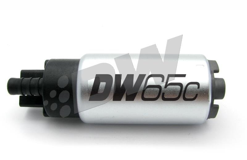DeatschWerks 265 LPH DW65C Series Compact Fuel Pump w/ Mounting Clips - BLOX Racing