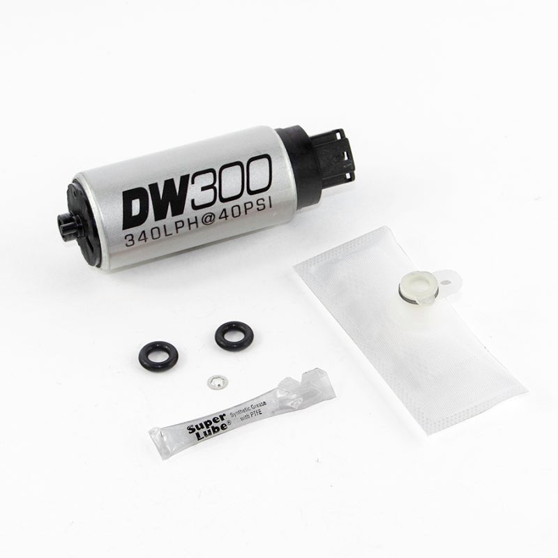 DeatschWerks 320 LPH In - Tank Fuel Pump w/ 08+ Hyundai Genesis Coupe / 10 - 13 Kia Forte Set Up Kit - BLOX Racing