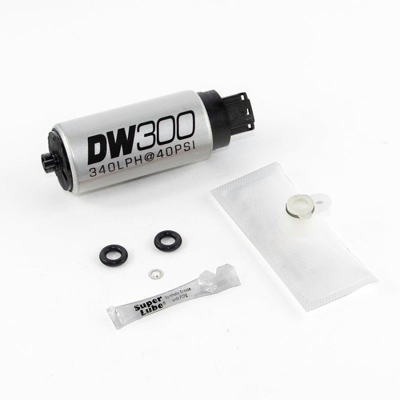 DeatschWerks 320 LPH In - Tank Fuel Pump w/ 08+ Hyundai Genesis Coupe / 10 - 13 Kia Forte Set Up Kit - BLOX Racing