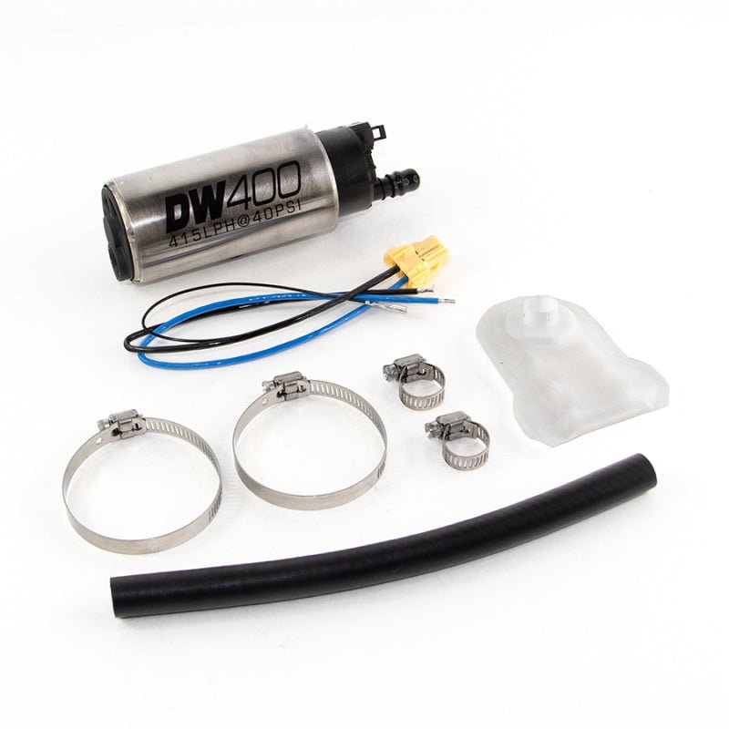 DeatschWerks 415LPH DW400 In - Tank Fuel Pump w/ 9 - 1043 Install Kit 93 - 98 Nissan Skyline R33 - BLOX Racing