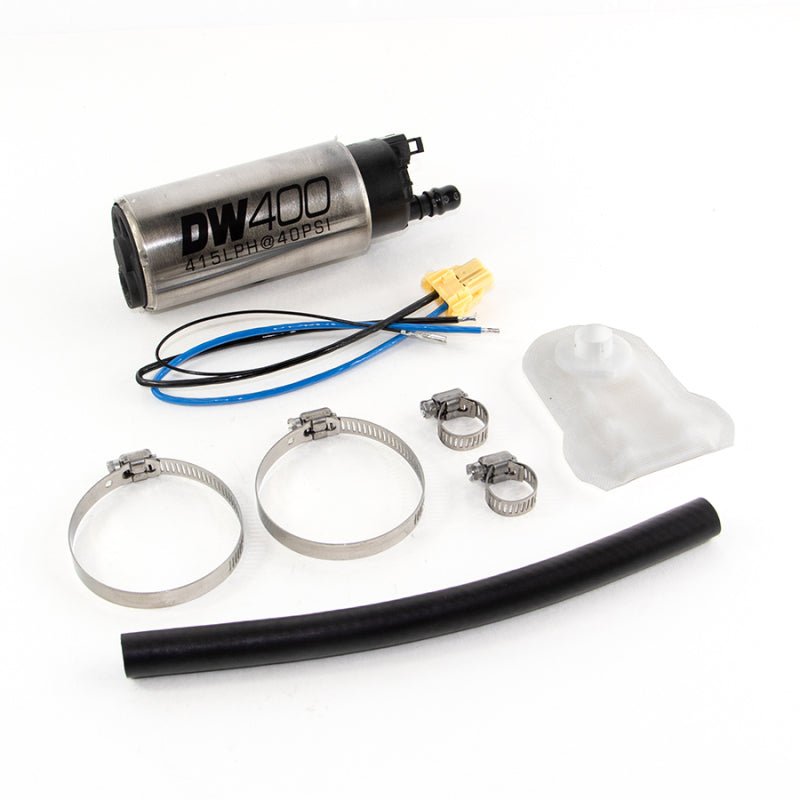 DeatschWerks 415LPH DW400 In - Tank Fuel Pump w/ 9 - 1043 Install Kit 93 - 98 Nissan Skyline R33 - BLOX Racing