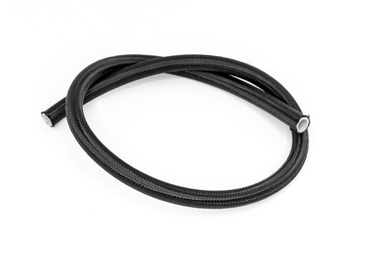 DeatschWerks 6AN Black Nylon Braided PTFE Hose 3 Feet - BLOX Racing