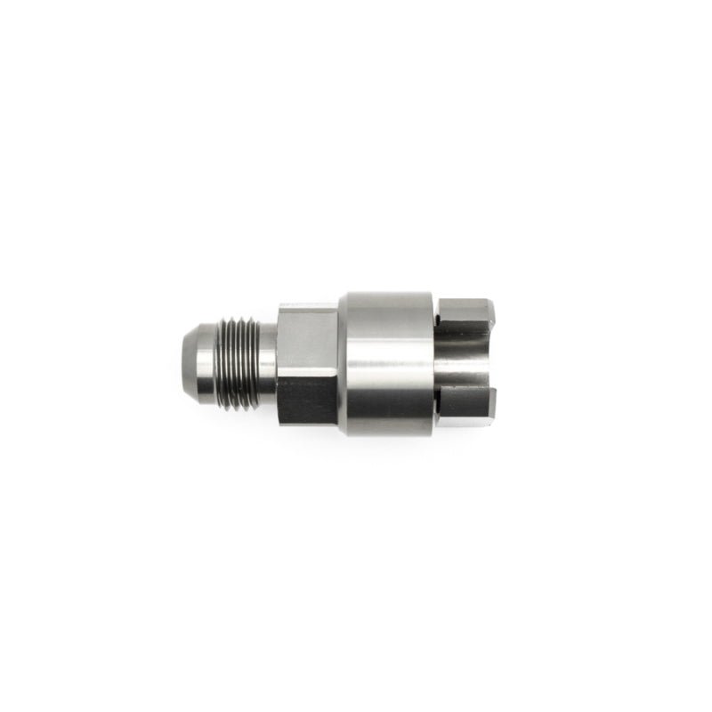 DeatschWerks 6AN Male 3/8in Female EFI Quick Connect Adapter - BLOX Racing