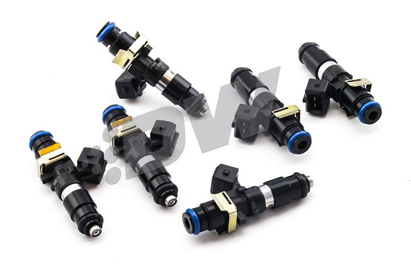 DeatschWerks 93 - 98 Toyota Supra TT (14mm O - Ring for Top Feed) Bosch EV14 1200cc Injectors (Set of 6) - BLOX Racing