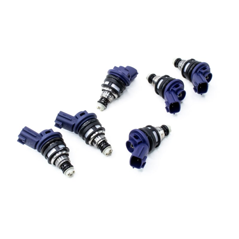DeatschWerks 96 - 99 Nissan I30 VQ30 / RB25DET / Maxima VQ30de / 300zx 740cc Side Feed Injectors - BLOX Racing