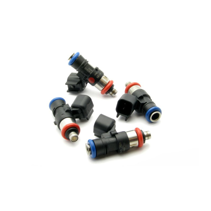 DeatschWerks Bosch EV14 Universal 40mm Compact 65lb/hr Injectors (Set of 4) - BLOX Racing