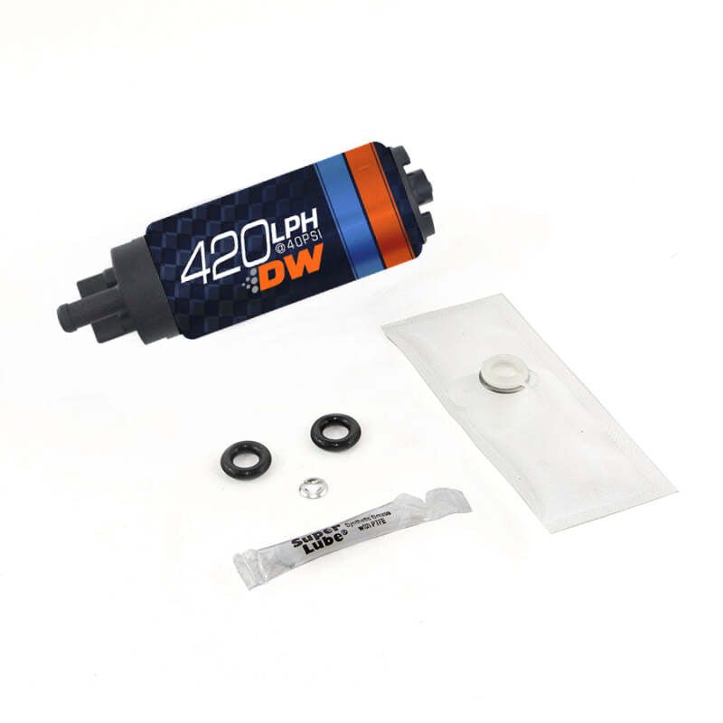 Deatschwerks DW420 Series 420lph In - Tank Fuel Pump w/ Install Kit For Civic (Excludes Si) 06 - 11 - BLOX Racing