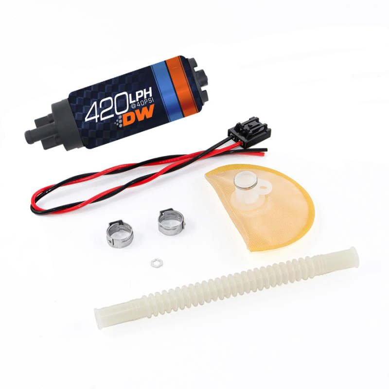Deatschwerks DW420 Series 420lph In - Tank Fuel Pump w/ Install Kit For Nissan 370Z 2009 - 2015 - BLOX Racing