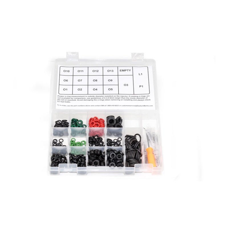 Deatschwerks Master Shop Injector O - Ring Kit (500 Pieces) - BLOX Racing