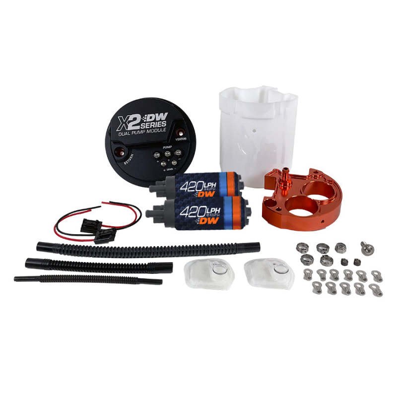 Deatschwerks X2 Series Fuel Pump Module with Dual DW420 Pumps For 2008 - 21 WRX/STI - BLOX Racing