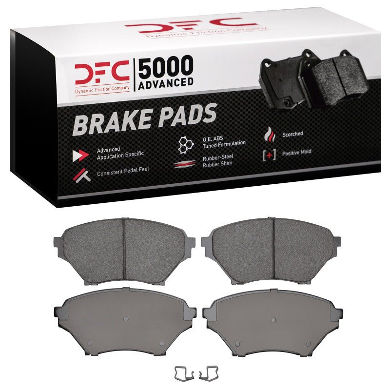 DFC 01 - 05 Mazda Miata Front 5000 Advanced Ceramic Brake Pads - BLOX Racing