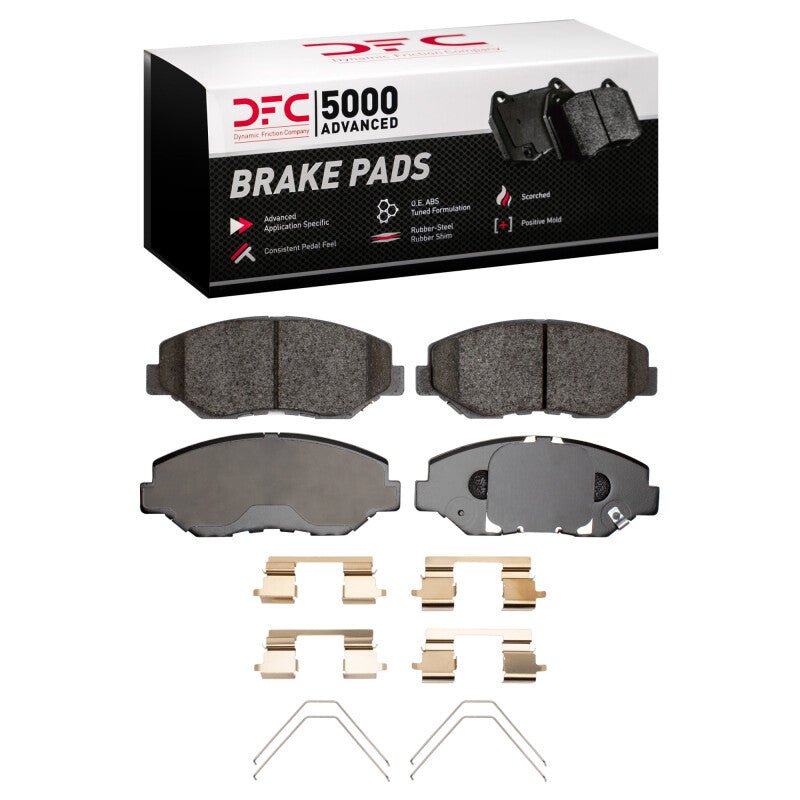 DFC 02 - 21 Acura ILX Front 5000 Advanced Ceramic Brake Pads and Hardware Kit - BLOX Racing