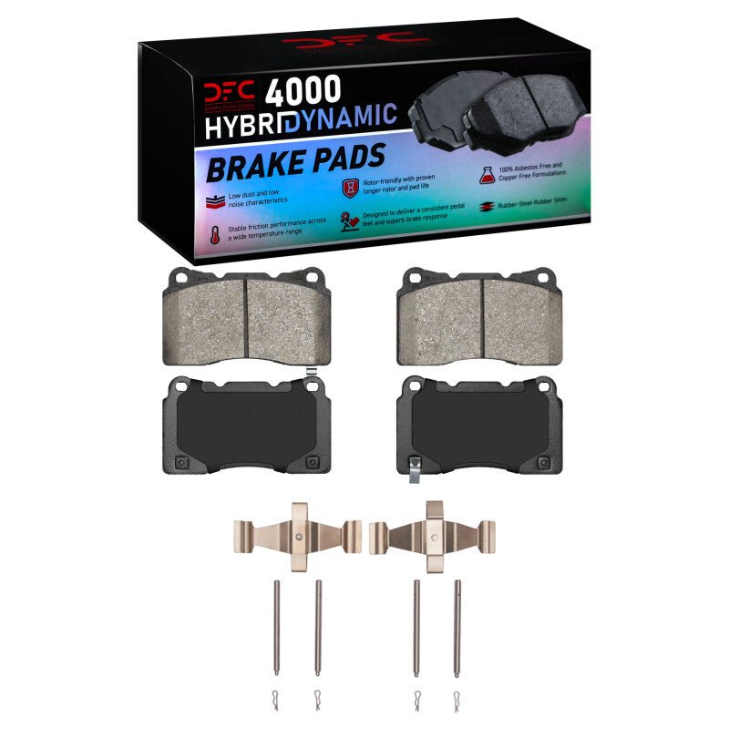DFC 03 - 20 Subaru WRX STI Front 4000 HybriDynamic Brake Pads and Hardware Kit - BLOX Racing