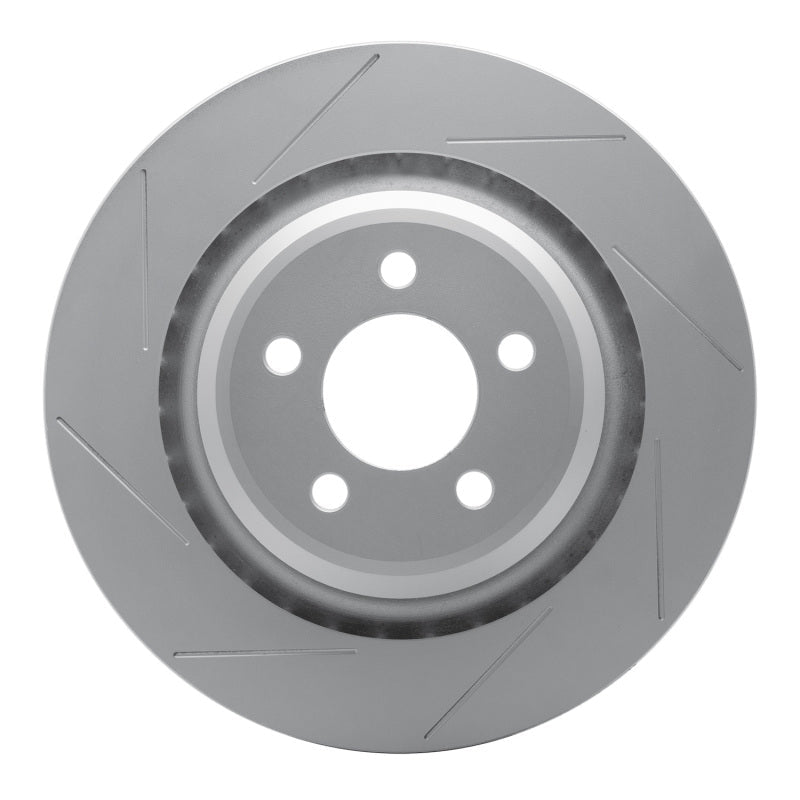 DFC 05 - 23 Chrysler 300 Rear GeoSPEC Coated Rotor - Slotted - BLOX Racing