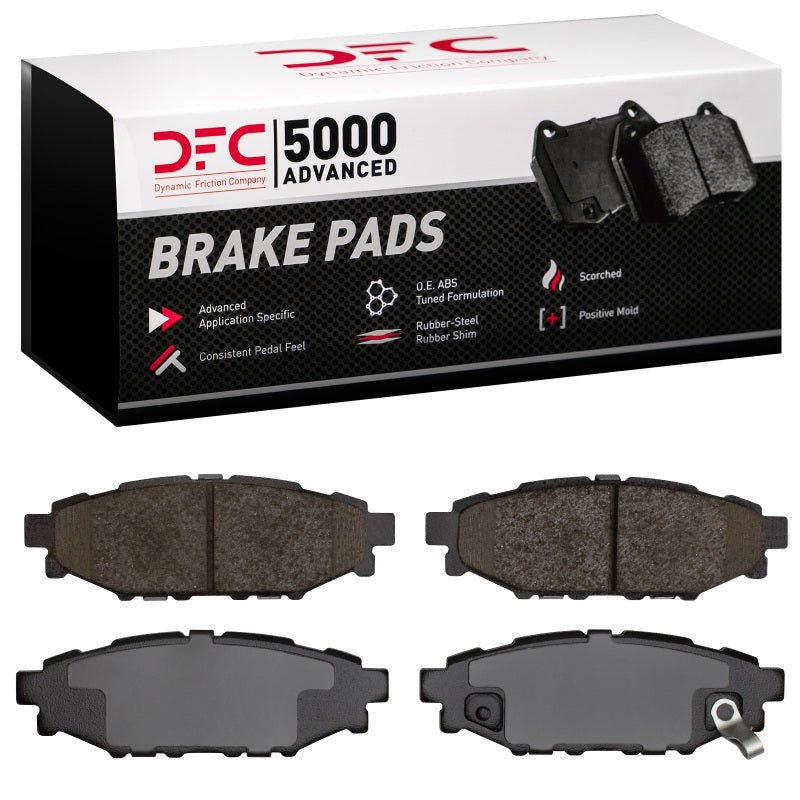 DFC 05 - 23 Subaru Impreza Rear 5000 Advanced Ceramic Brake Pads - BLOX Racing