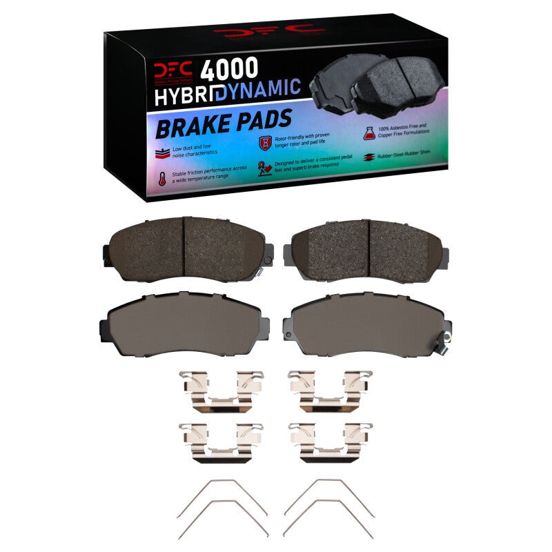 DFC 05 - 25 Acura RDX Front 4000 HybriDynamic Brake Pads and Hardware Kit - BLOX Racing