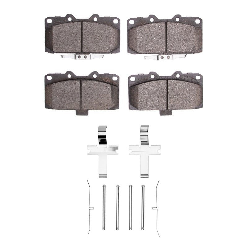 DFC 06 - 07 Subaru Impreza Front Active Performance Pads and Hardware Kit - BLOX Racing