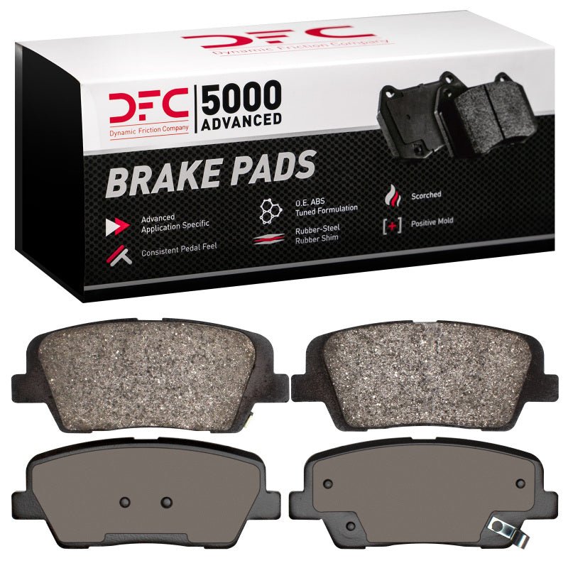 DFC 07 - 23 Genesis G80 Rear 5000 Advanced Ceramic Brake Pads - BLOX Racing
