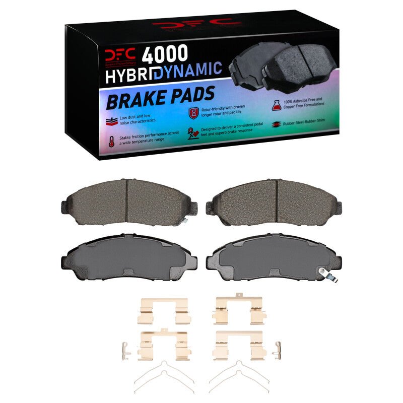 DFC 07 - 25 Acura RLX Front 4000 HybriDynamic Brake Pads and Hardware Kit - BLOX Racing