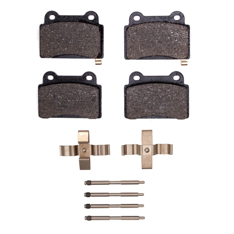 DFC 08 - 15 Mitsubishi Lancer Rear Active Performance Pads and Hardware Kit - BLOX Racing