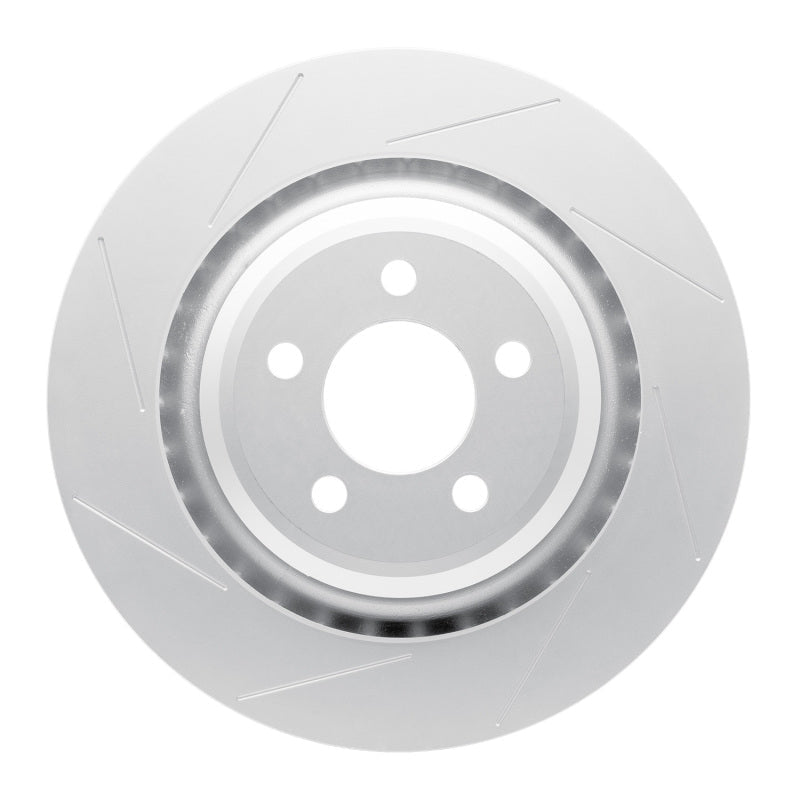 DFC 08 - 20 Dodge Challenger Rear Slotted Hi - Carbon Alloy Geomet Coated Rotor - BLOX Racing