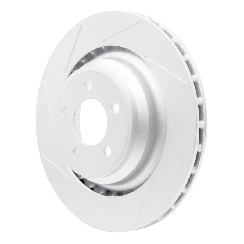 DFC 08 - 20 Dodge Challenger Rear Slotted Hi - Carbon Alloy Geomet Coated Rotor - BLOX Racing