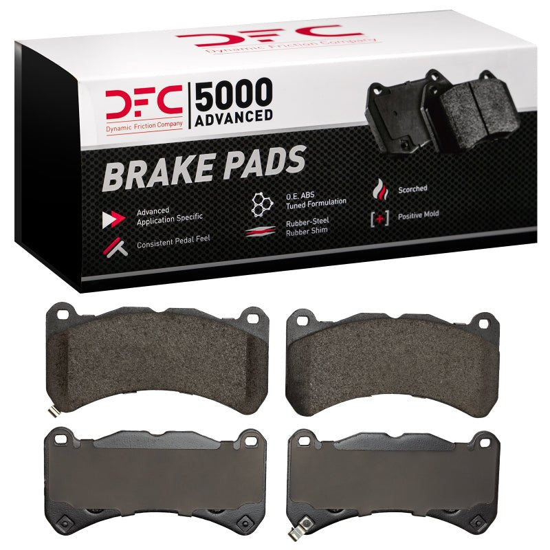 DFC 08 - 25 Lexus IS F Front 5000 Advanced Low Metallic Brake Pads - BLOX Racing