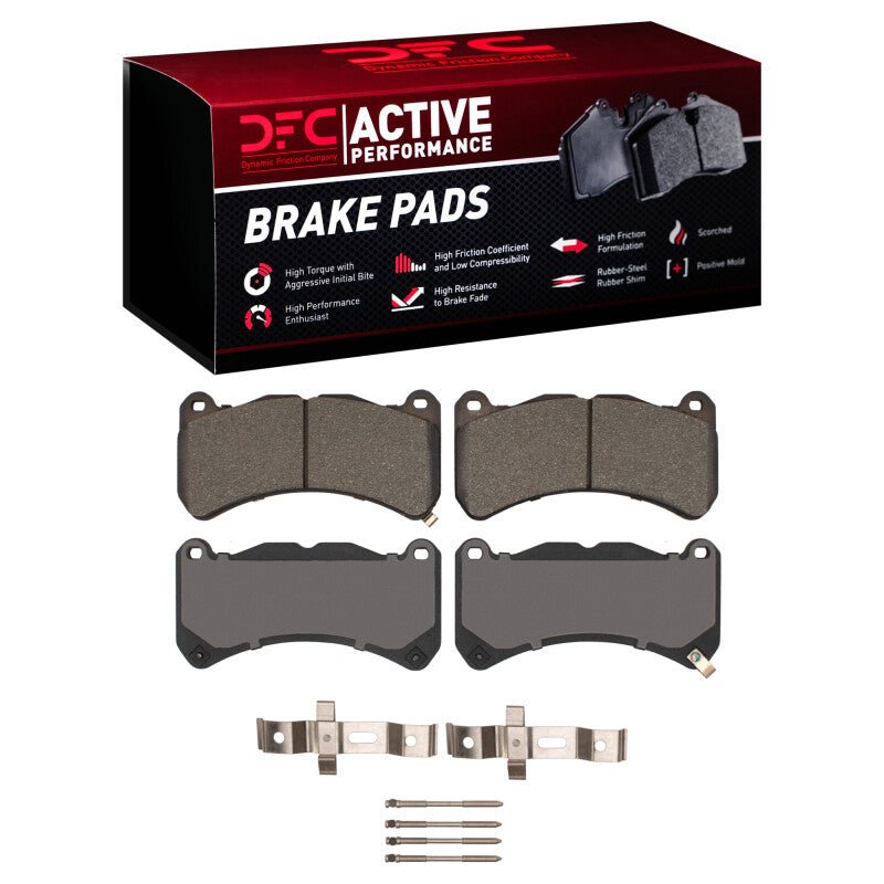 DFC 08 - 25 Lexus IS F Front Active Performance Pads and Hardware Kit - BLOX Racing