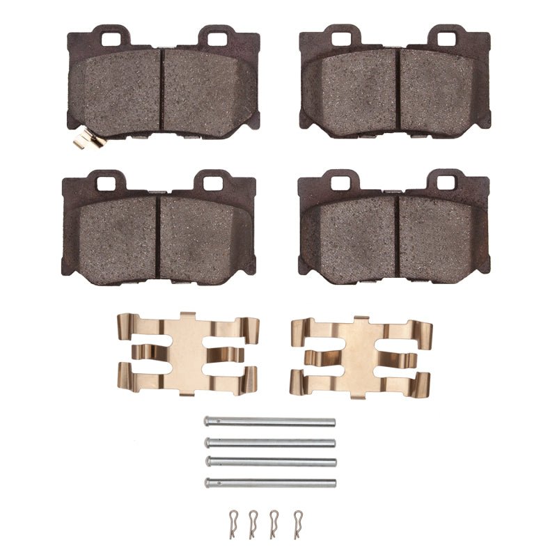 DFC 09 - 20 Nissan 370Z Rear 4000 HybriDynamic Brake Pads and Hardware Kit - BLOX Racing