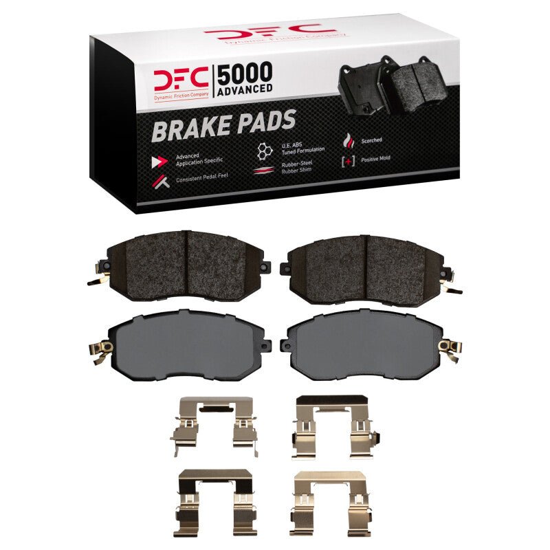 DFC 10 - 20 Scion FR - S Front 5000 Advanced Ceramic Brake Pads and Hardware Kit - BLOX Racing