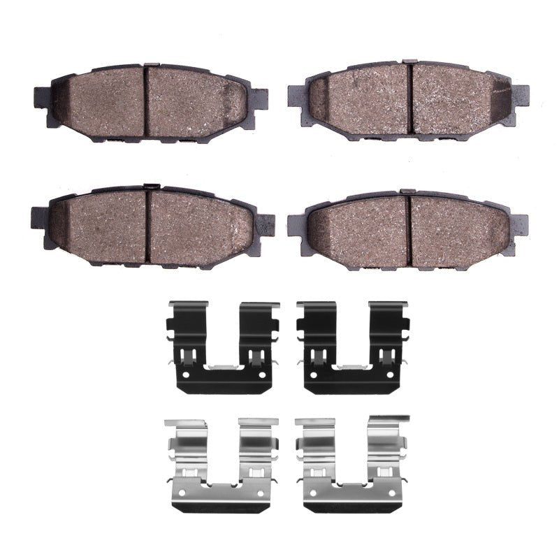 DFC 12 - 21 Subaru WRX Rear Active Performance Pads and Hardware Kit - BLOX Racing