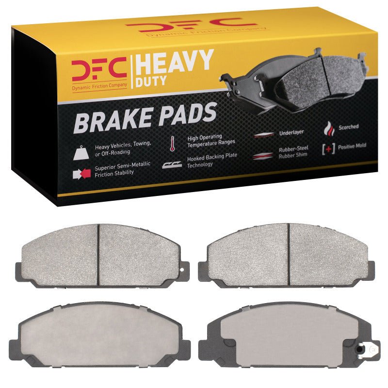 DFC 13-20 Hino 5 Rear/Front Heavy Duty Pads - Semi Metallic - BLOX Racing