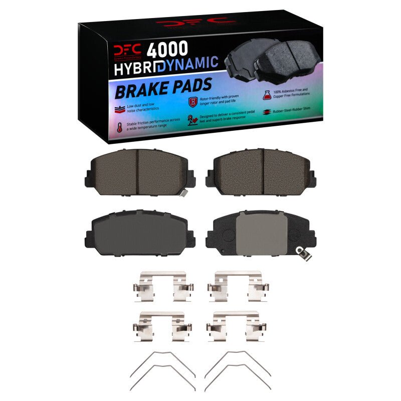 DFC 13 - 22 Acura RDX Front 4000 HybriDynamic Brake Pads and Hardware Kit - BLOX Racing