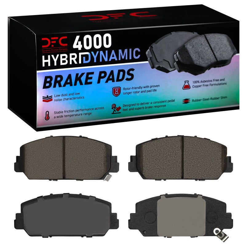 DFC 13-22 Honda Civic Sedan Front 4000 Hybridynamic Brake Pads - BLOX Racing