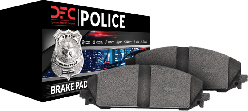 DFC 14 - 23 Dodge Charger Front Police Brake Pads and Hardware Kit - BLOX Racing
