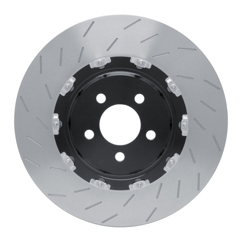 DFC 15 - 20 Dodge Challenger Front Slotted Hi - Carbon Alloy Geomet Coated Rotor - BLOX Racing