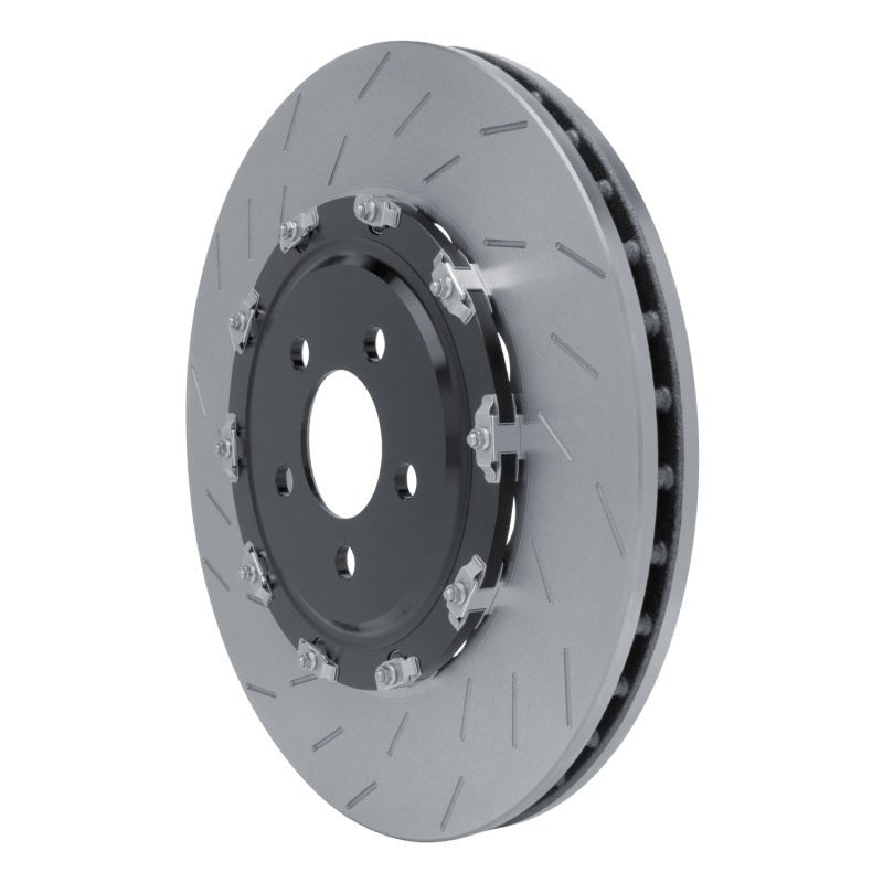 DFC 15 - 20 Dodge Challenger Front Slotted Hi - Carbon Alloy Geomet Coated Rotor - BLOX Racing