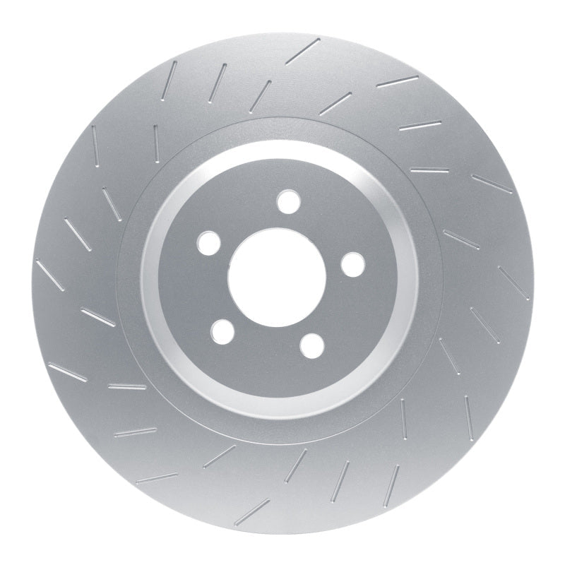DFC 15 - 20 Dodge Challenger Front Slotted Hi - Carbon Alloy Geomet Coated Rotor - BLOX Racing