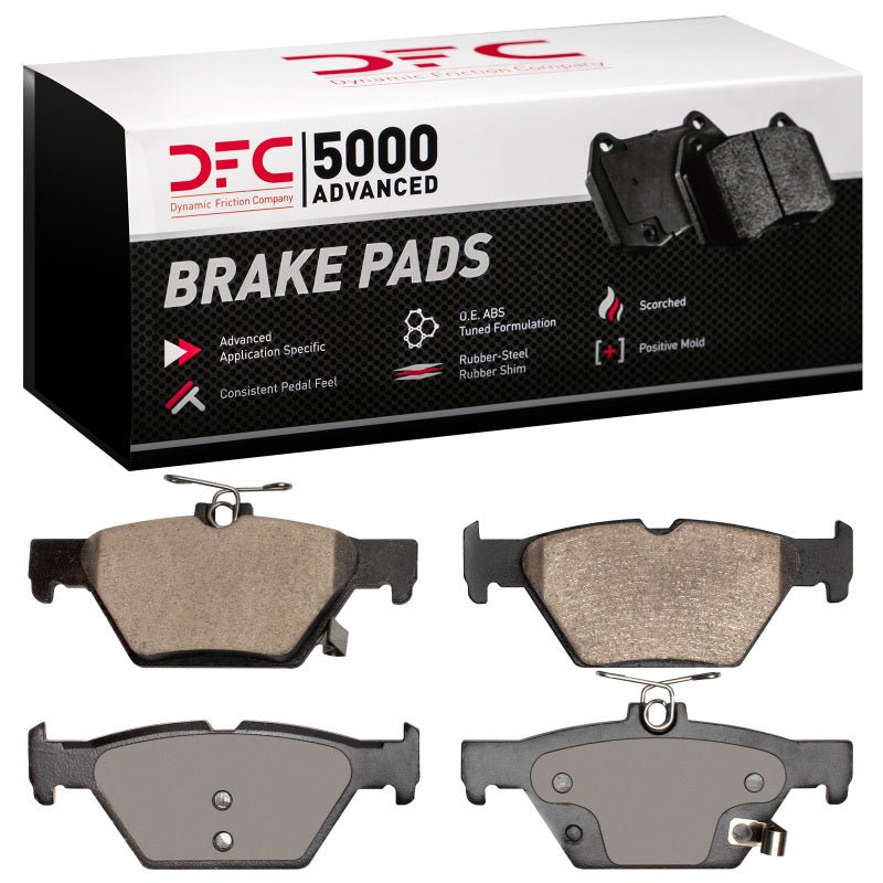 DFC 15 - 25 Subaru Impreza Rear 5000 Advanced Ceramic Brake Pads - BLOX Racing