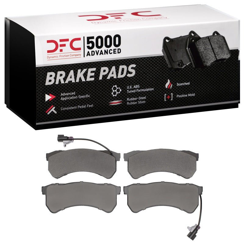 DFC 16 - 24 Freightliner MT35 Rear/Front 5000 Advanced Semi Metallic Brake Pads - BLOX Racing