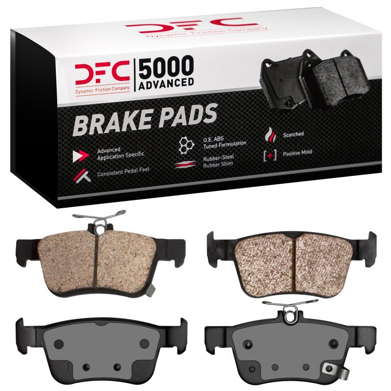 DFC 16 - 25 Acura RDX Rear 5000 Advanced Ceramic Brake Pads - BLOX Racing