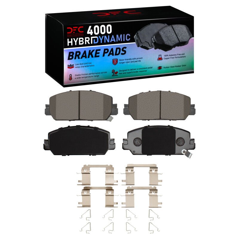 DFC 17 - 25 Acura ADX Front 4000 HybriDynamic Brake Pads and Hardware Kit - BLOX Racing