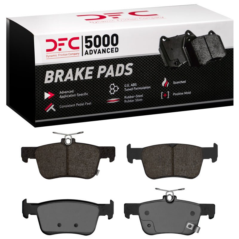 DFC 18 - 25 Acura Integra Rear 5000 Advanced Ceramic Brake Pads - BLOX Racing