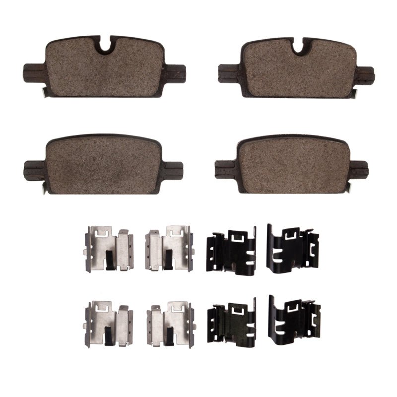 DFC 19 - 26 Chevrolet Silverado 1500 Rear Ultimate Duty Performance Brake Pads and Hardware Kit - BLOX Racing